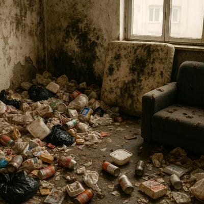 nettoyage maison insalubre tri débarras désinfection traitement odeurs moisissures