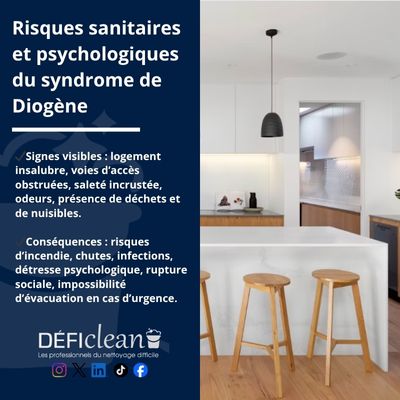 Risques sanitaires et psychologiques du syndrome de Diogène