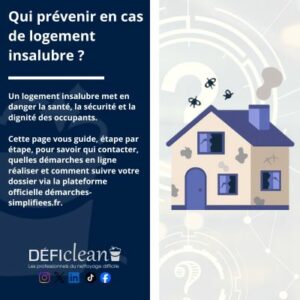 image - Qui prévenir en cas de logement insalubre - defi clean - diogene france