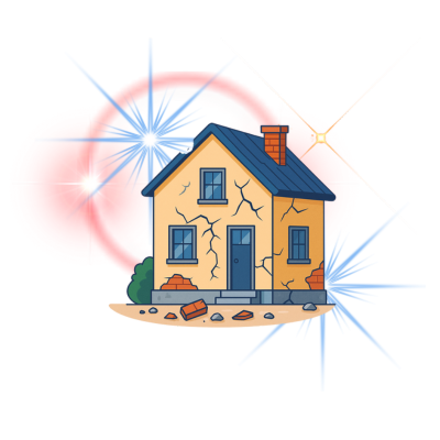 Pièce humide avec murs tachés, fenêtres embuées et ventilation défaillante — signes d’insalubrité