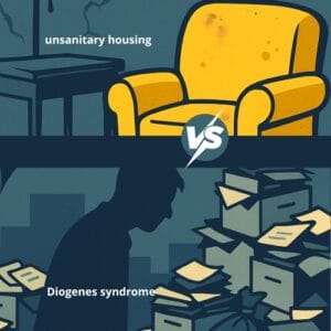 Difference between unsanitary housing and hoarding disorder - diogene france