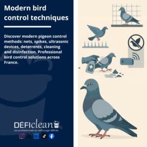 Anti-pigeon spikes and deterrent systems installed on building ledges to prevent bird nesting