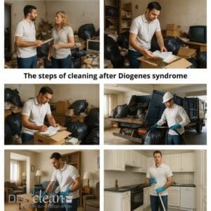 Defi clean The steps of cleaning after Diogenes syndrome france