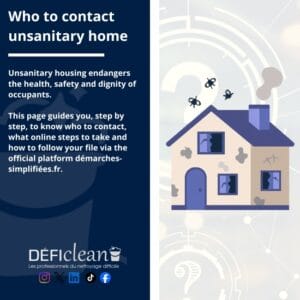 Unsanitary housing endangers the health, safety and dignity of occupants. france