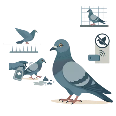 Modern bird control techniques - Défi Clean