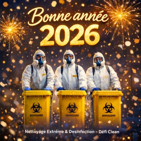 Bannière Défi Clean : équipe en intervention de nettoyage après syndrome de Diogène