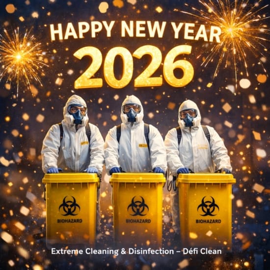 Défi Clean banner: team at work on a Diogenes cleaning intervention