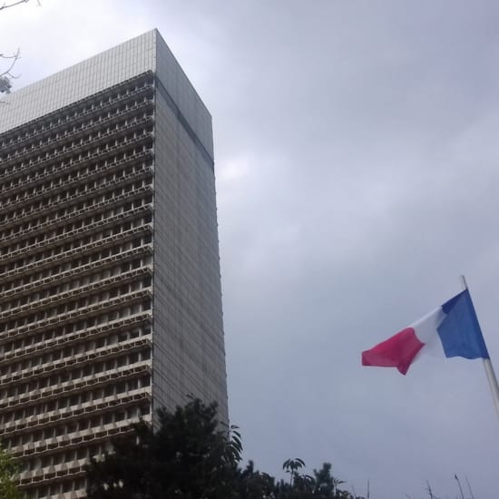 Bâtiments de la préfecture départementale à Nanterre, chef-lieu des Hauts-de-Seine