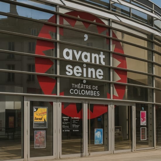 Mairie et théâtre municipal de Colombes dans les Hauts-de-Seine
