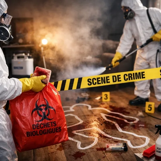 Étapes du nettoyage de scène de crime – Défi Clean