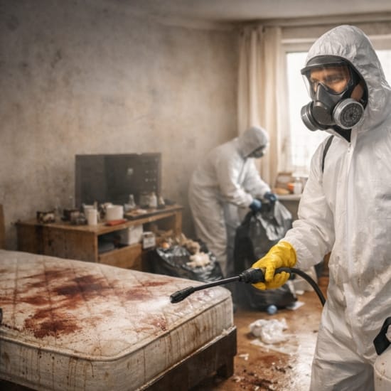 Nettoyage et désinfection logement après décès