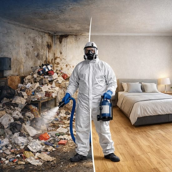 Diogenes syndrome / hoarding cleaning cost, clearance, disinfection and restoration