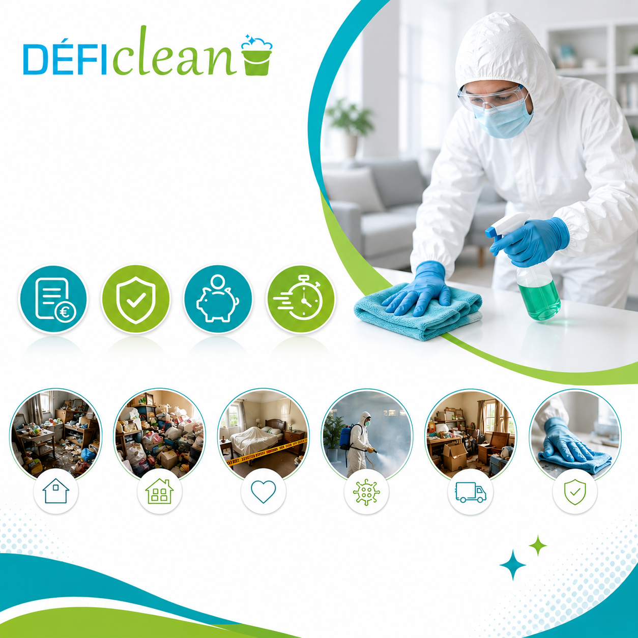 Tarifs nettoyage spécialisé - Défi Clean