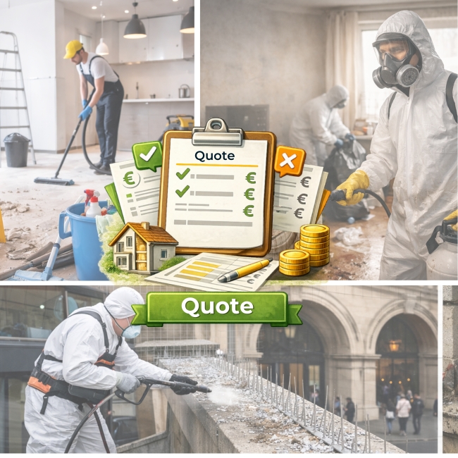 Défi Clean specialized cleaning team for extreme cleaning, hoarding cleanup, disinfection and decontamination