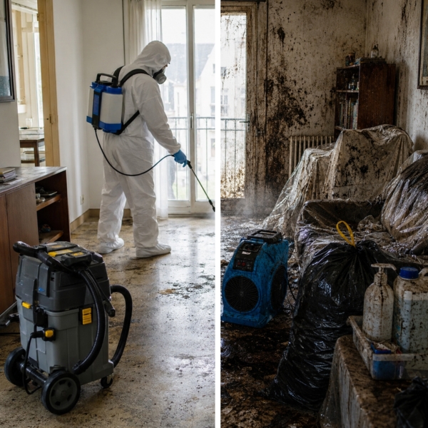 Décontamination post-décès en France avec entreprise spécialisée