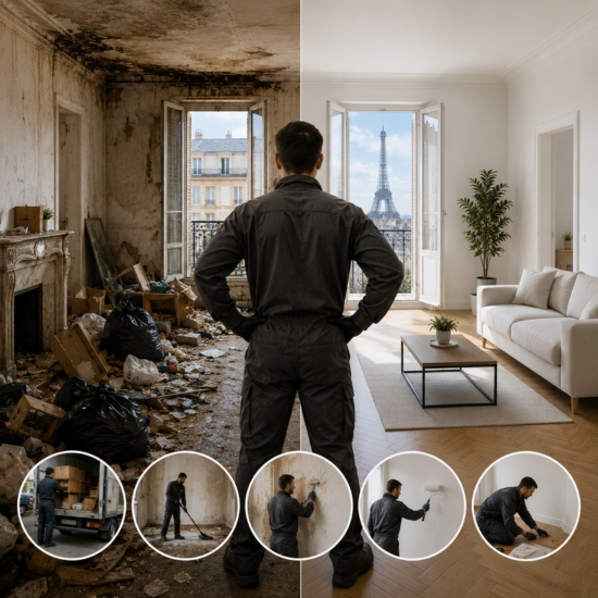 Remise en état du logement — Maisons-Alfort (94700), Défi Clean